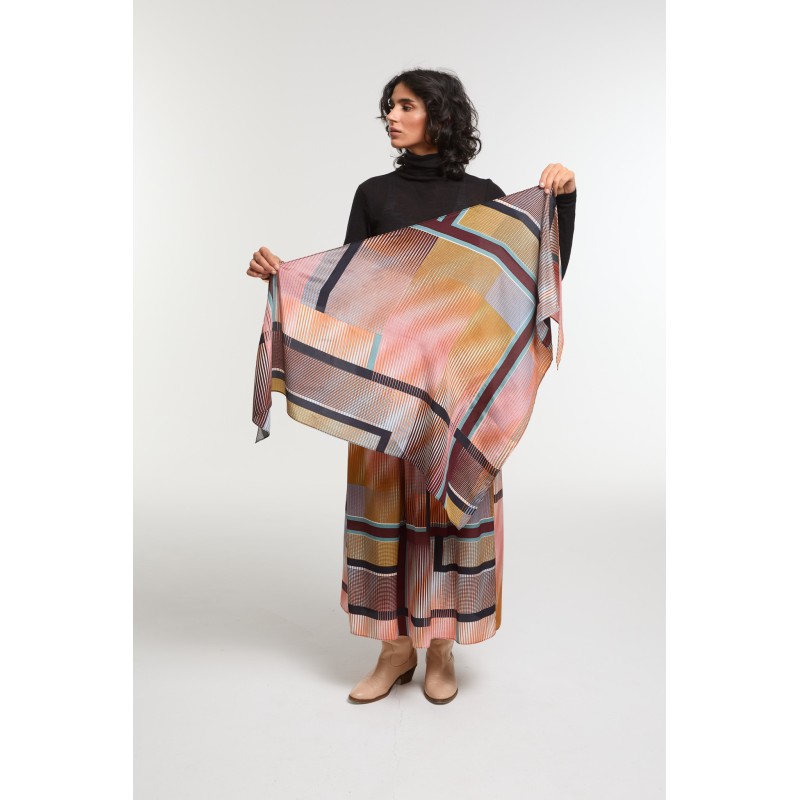 Night Blue  Prisme Scarf