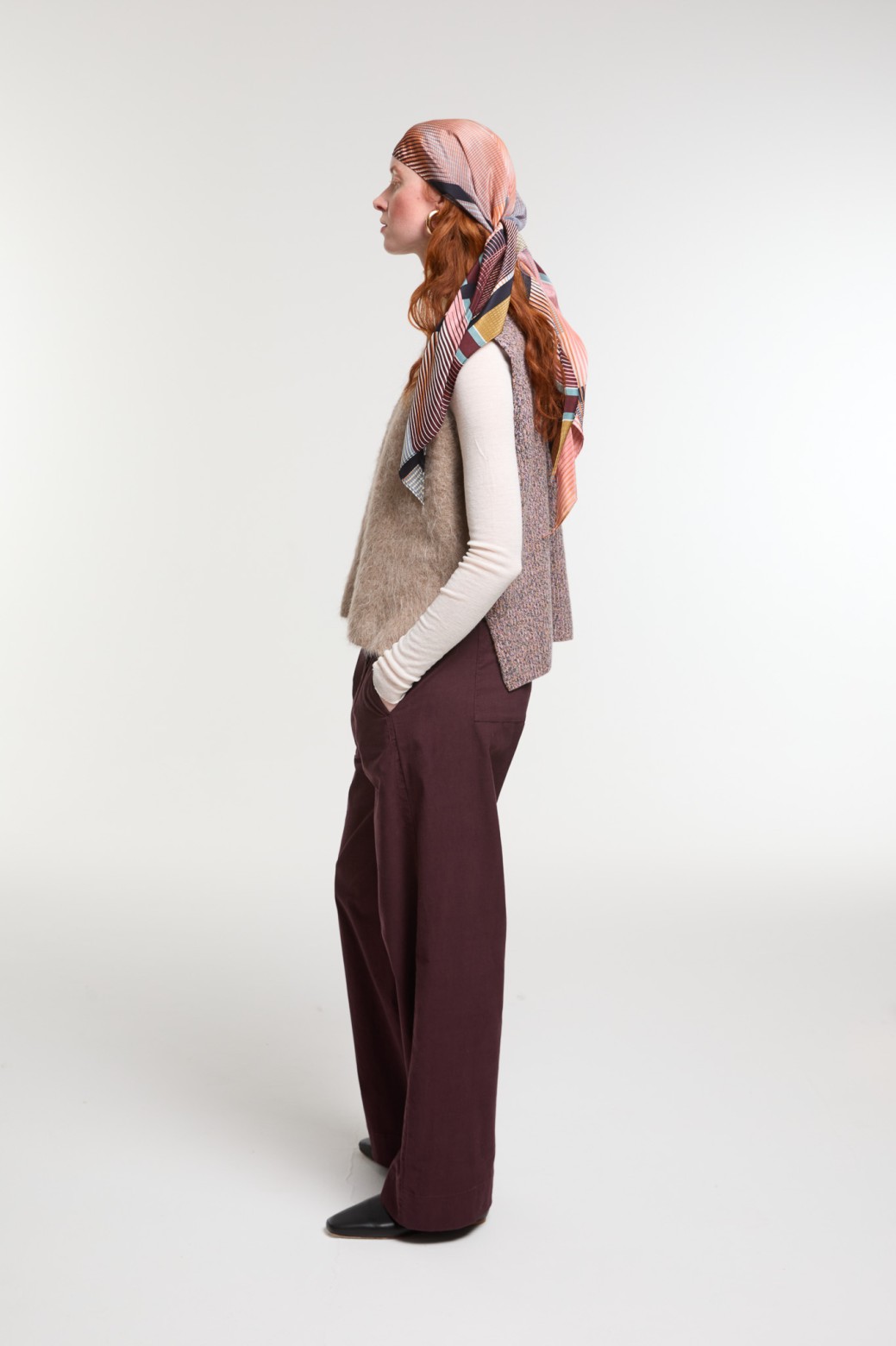 Night Blue  Prisme Scarf