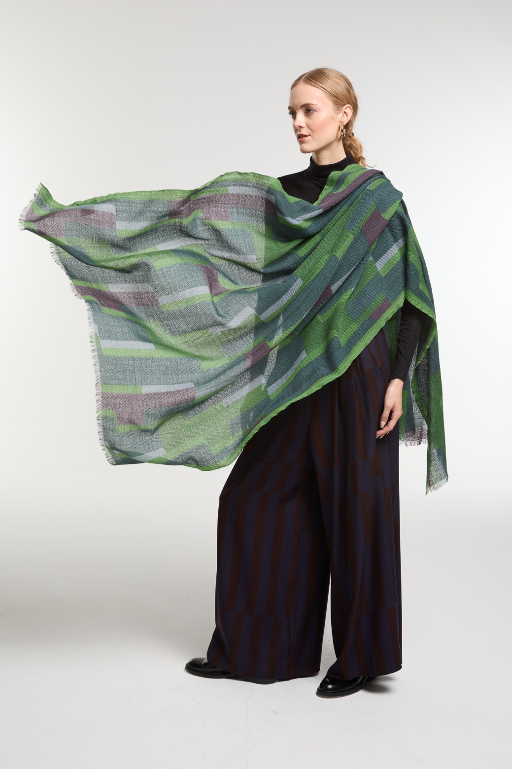 Green  Edom Scarf