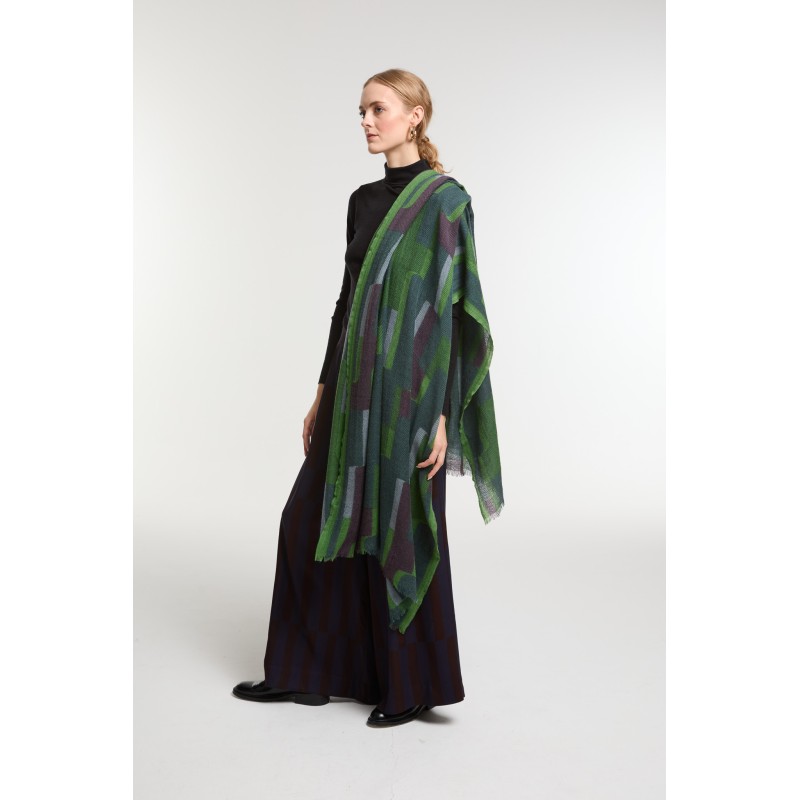 Foulard  Edom  Vert