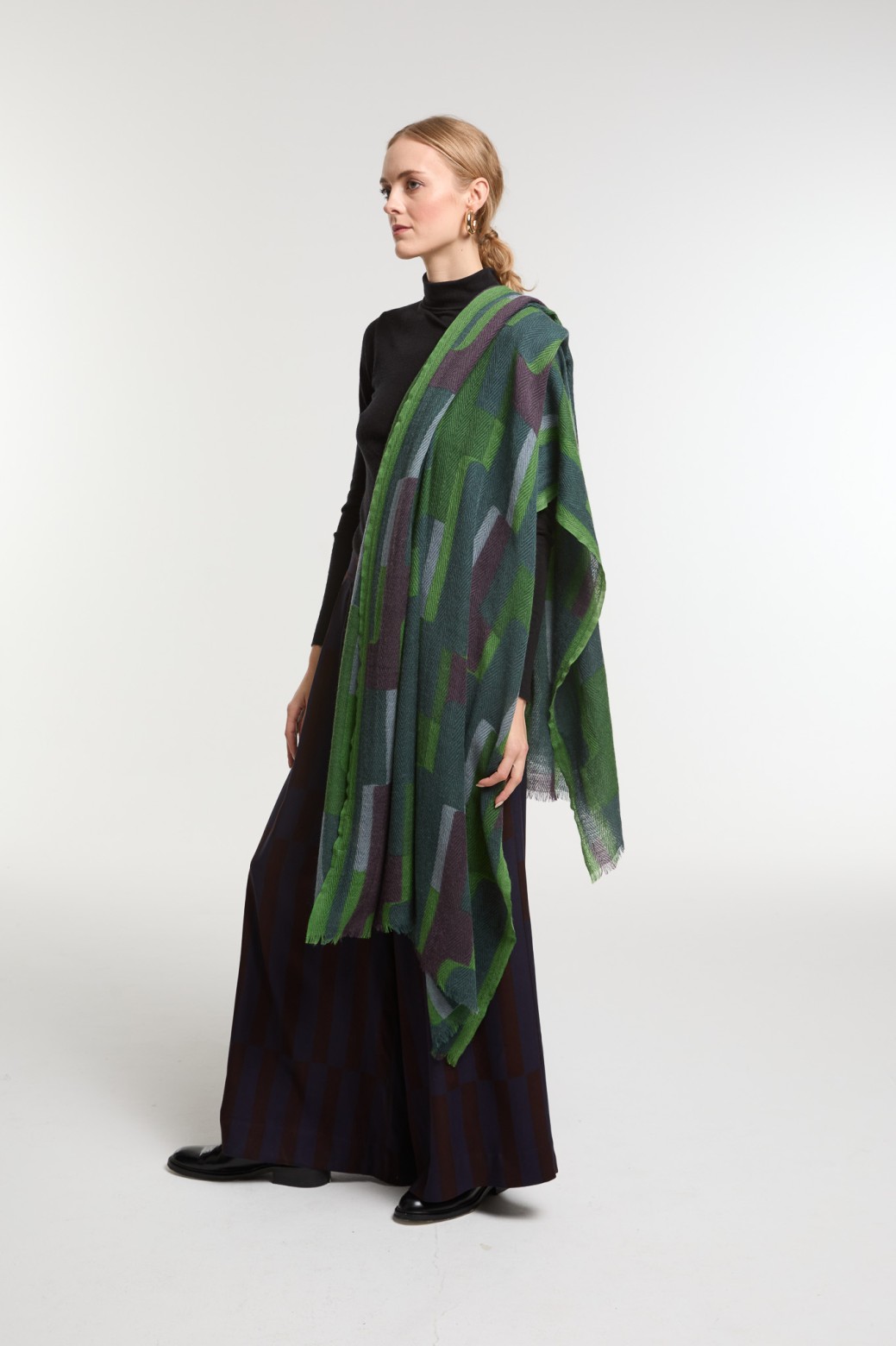 Green  Edom Scarf