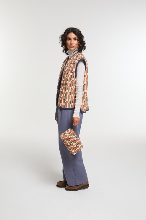 Tan Elba Mystere Travel Pouch