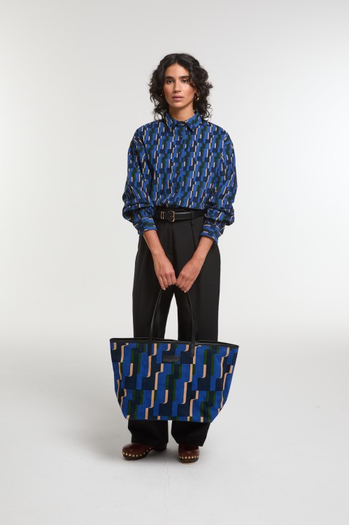 Blue Mirae Mystere Bag