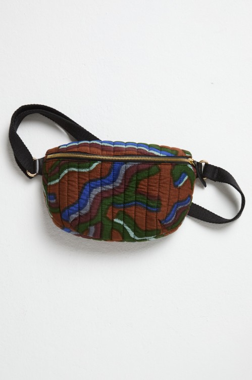 Blue Chiara Mouvance Bum Bag L