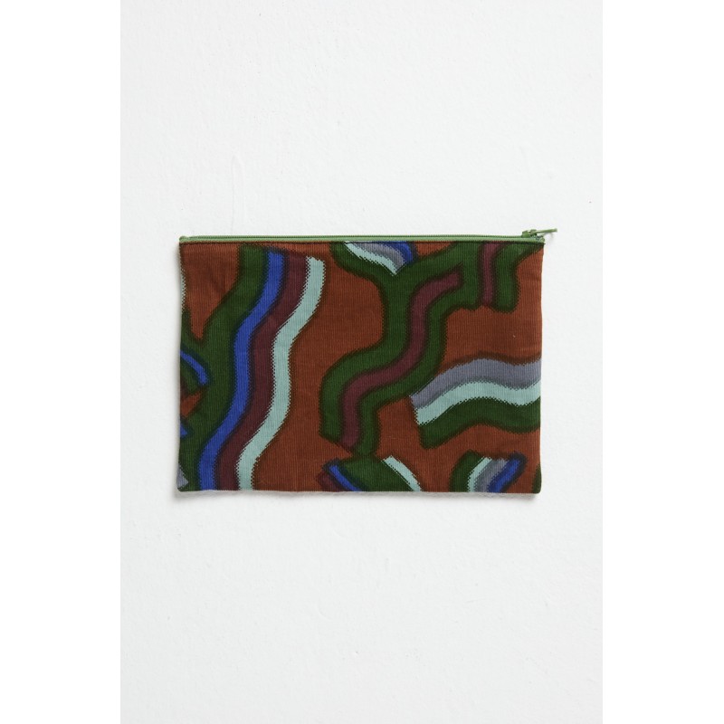 Pochette Goa Mouvance Bleu