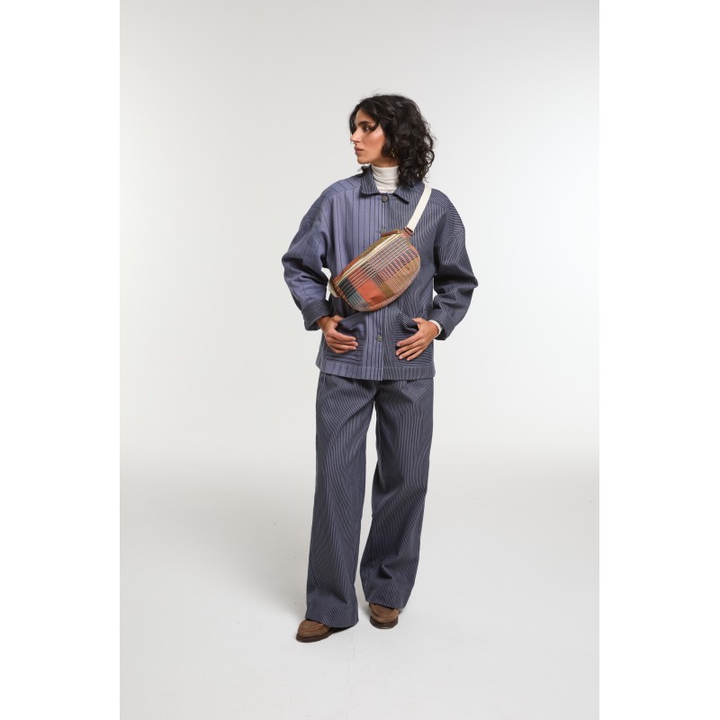 Sac Banane L Chiara Prisme Roux