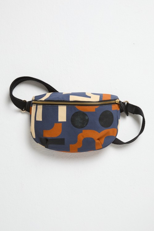 Night Blue Chiara Lyrique Bum Bag L