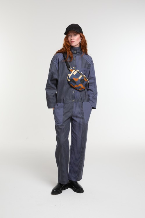 Night Blue Chiara Lyrique Bum Bag L