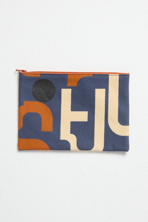 Night Blue Goa Lyrique Pouch