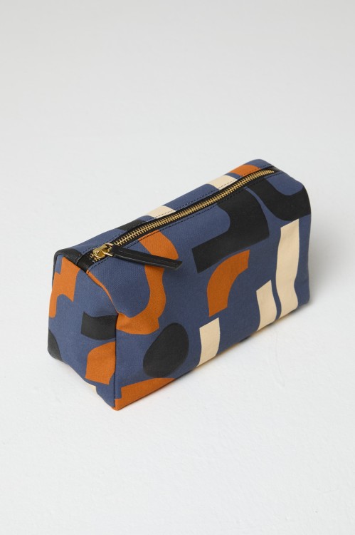 Night Blue Elba Lyrique Travel Pouch