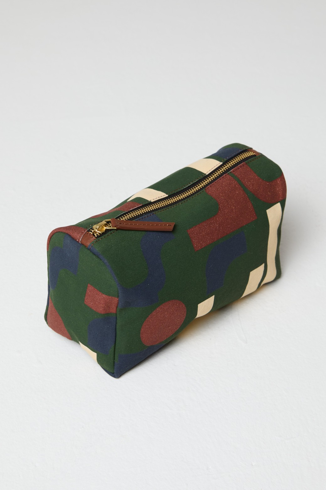 Khaki Elba Lyrique Travel Pouch