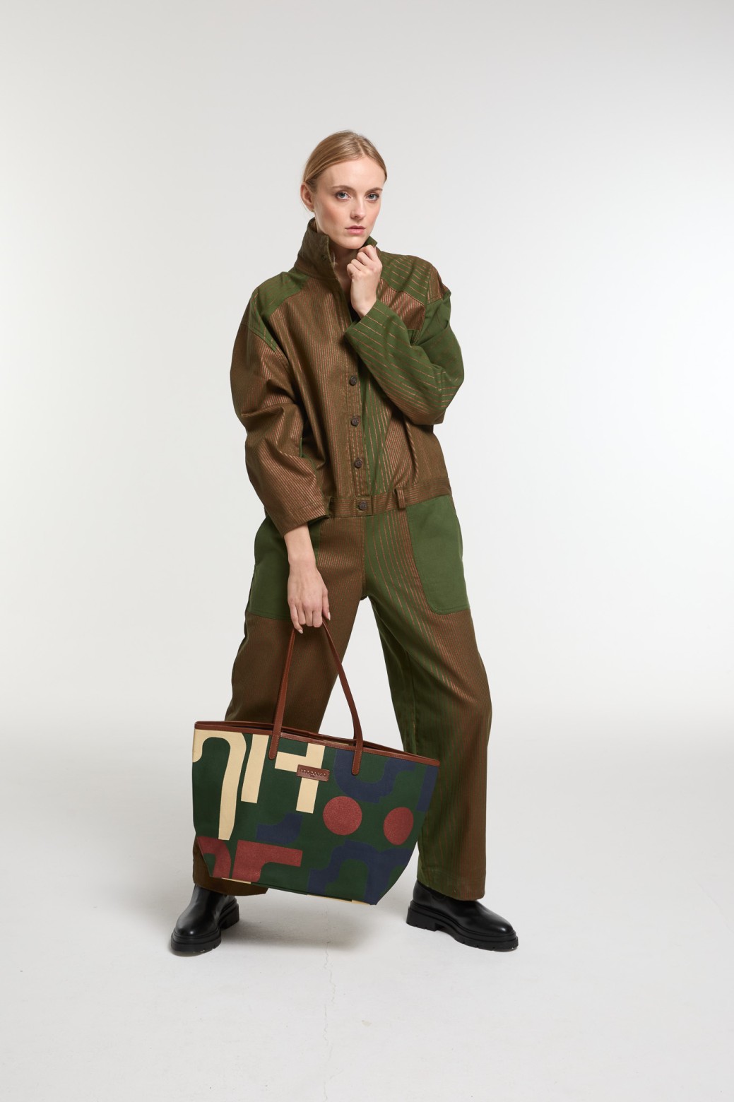 Khaki Mirae Lyrique Bag