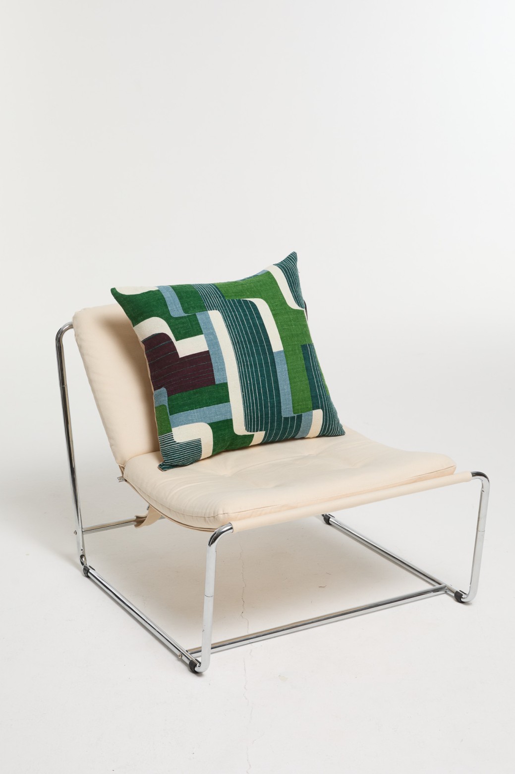 Green  Petra Cushion Cover
