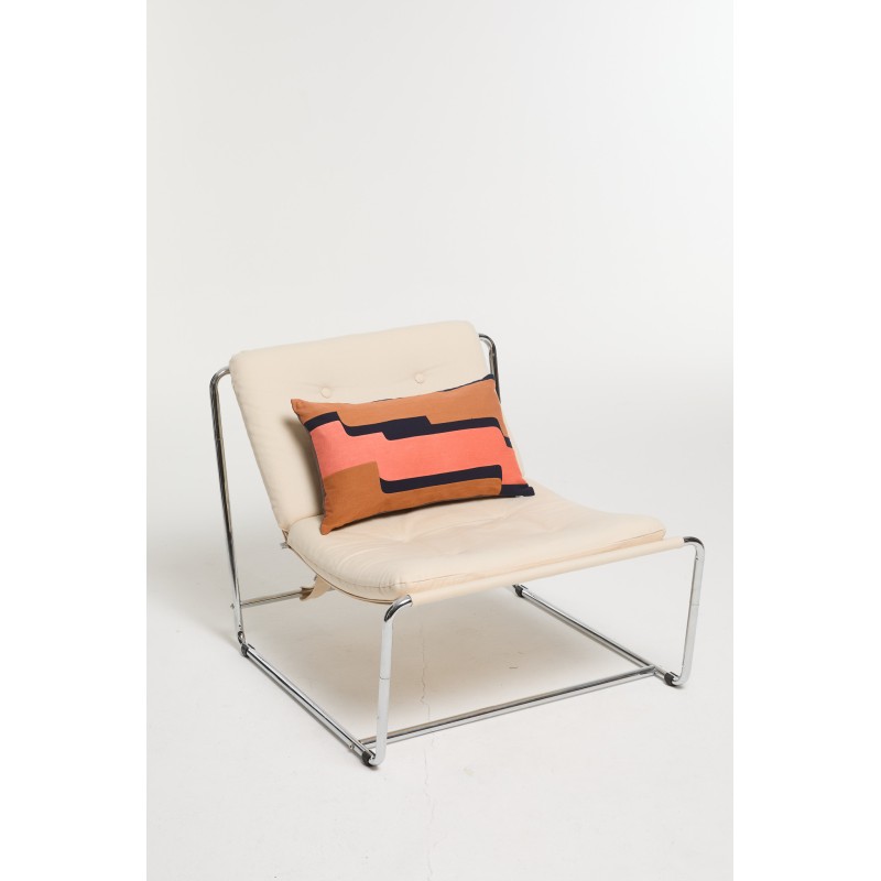 Peach  Mystere Cushion Cover