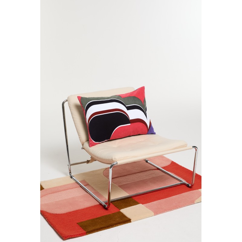 Orange  Wonder Cushion Cover