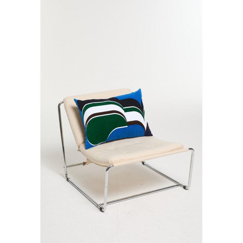 Housse De Coussin Wonder Bleu