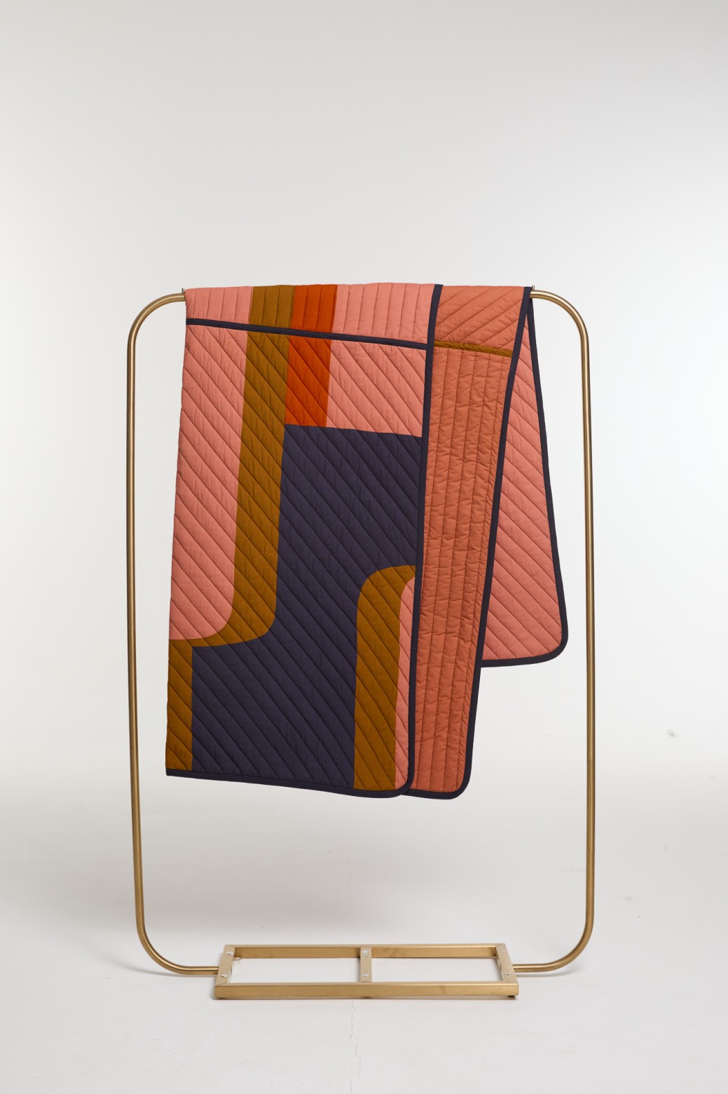 Blush  Petra Quilted Blanket