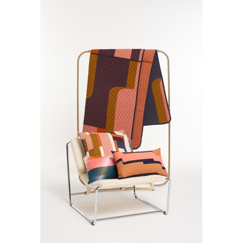 Blush  Petra Quilted Blanket