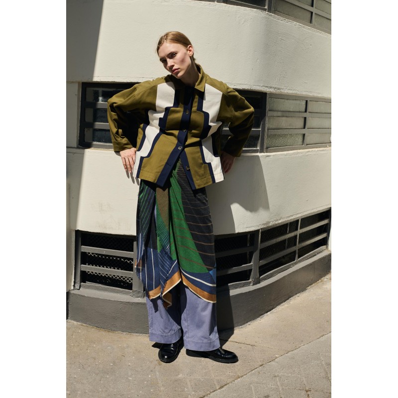 Khaki Mina Celeste Jacket