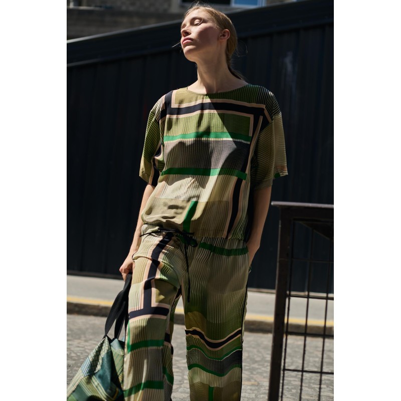 Green Livia  Prisme Top