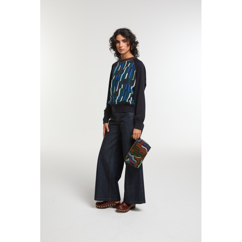 Blue Elba Mouvance Travel Pouch