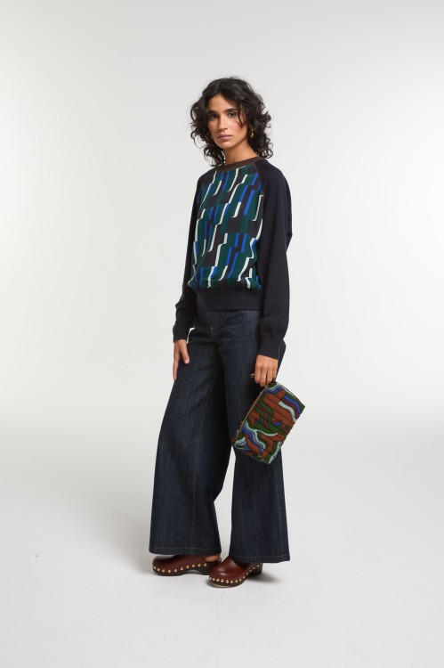 Blue Elba Mouvance Travel Pouch