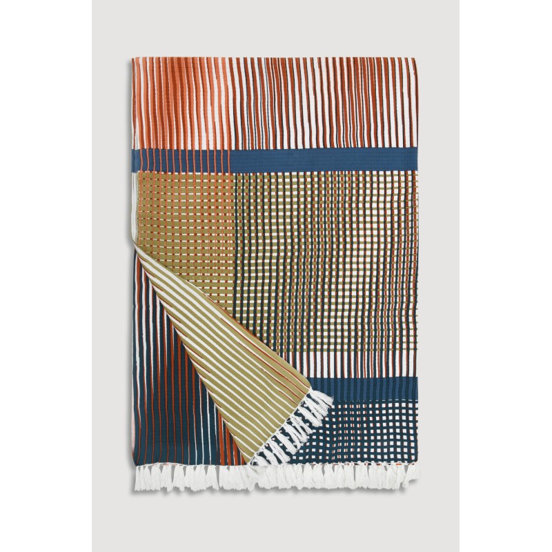 Terracotta  Vibrant Blanket