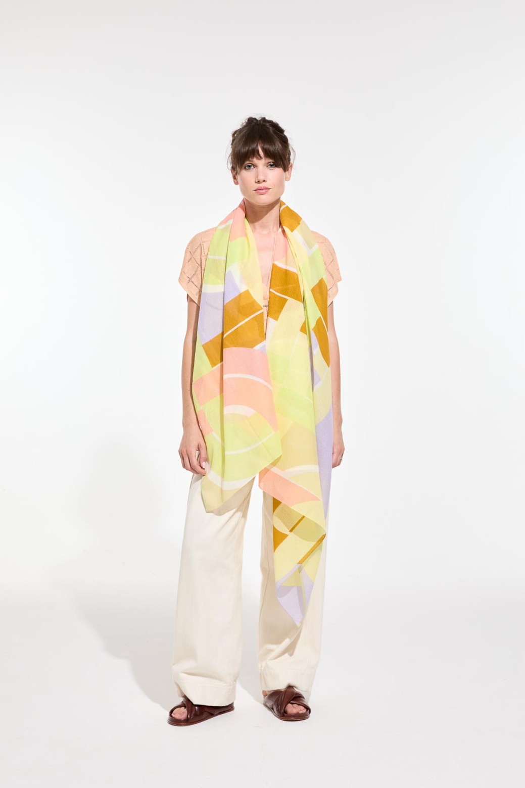 Foulard  Le Bal Citrine