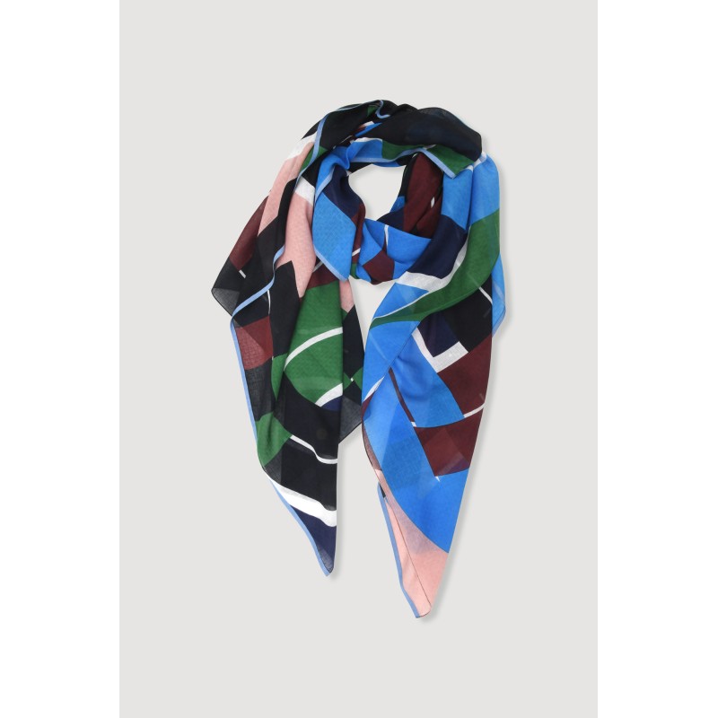 Foulard  Le Bal Bleu Vert