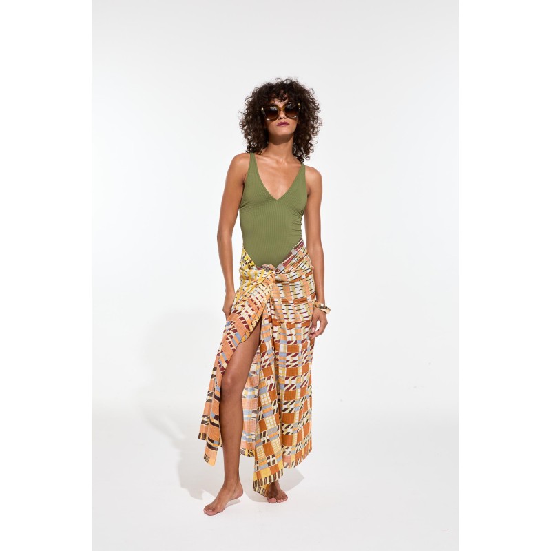 Foulard  Utopie Ambre