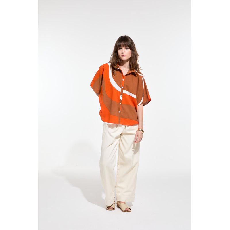 Chemise Nora Madone Orange