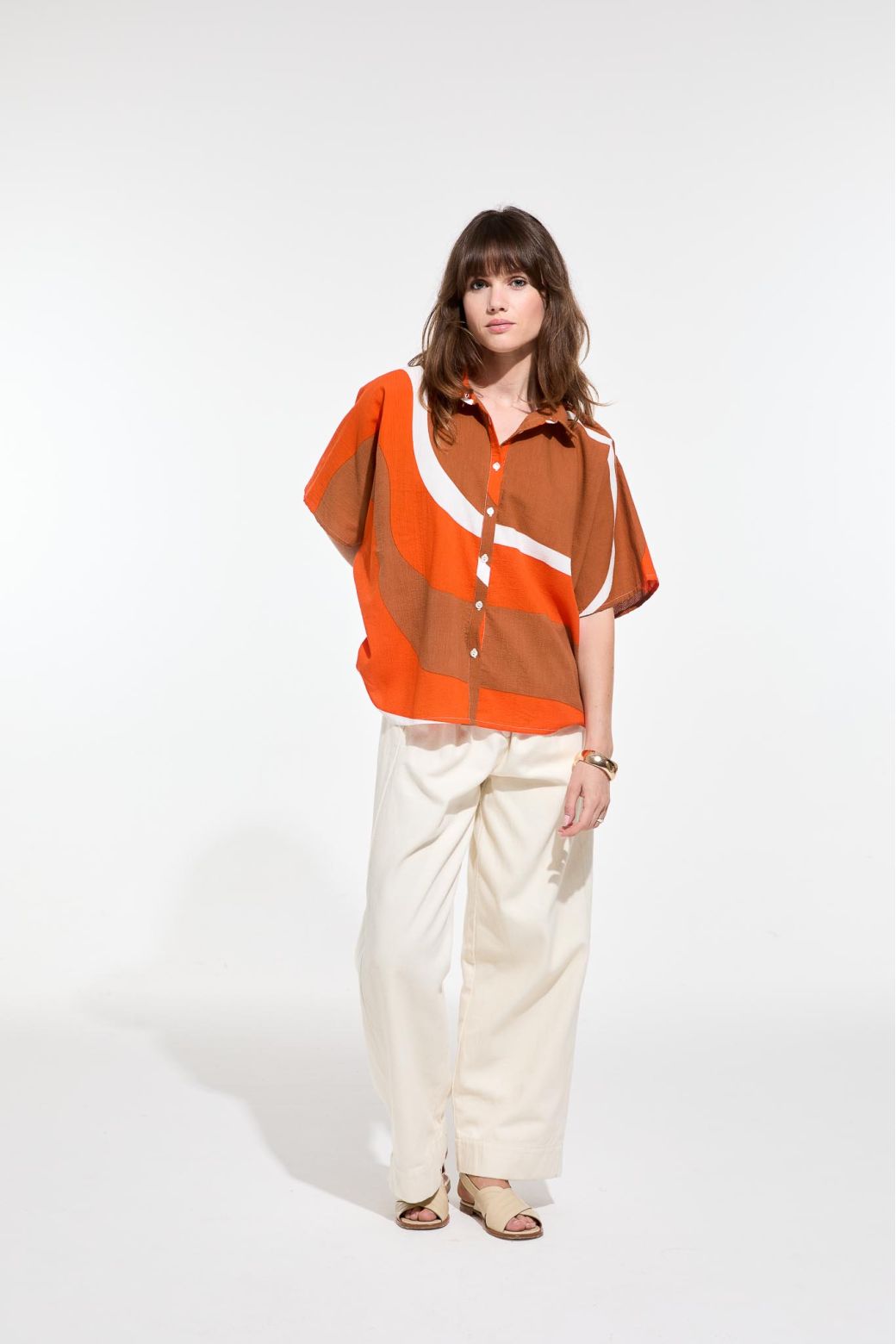 Chemise Nora Madone Orange