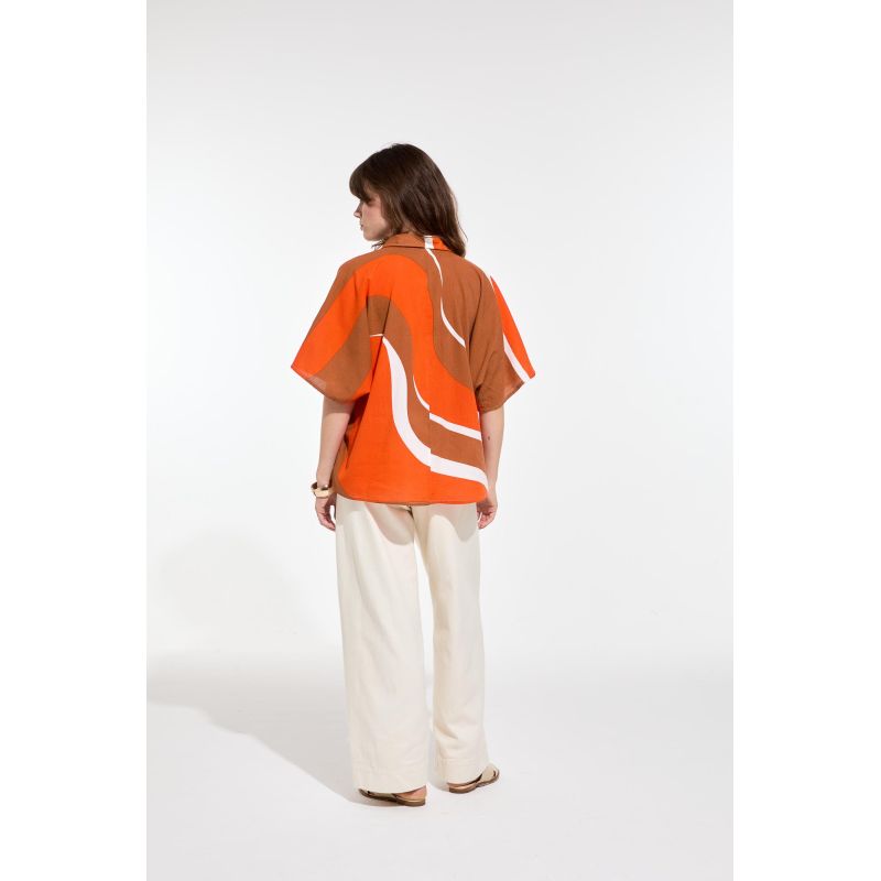 Chemise Nora Madone Orange
