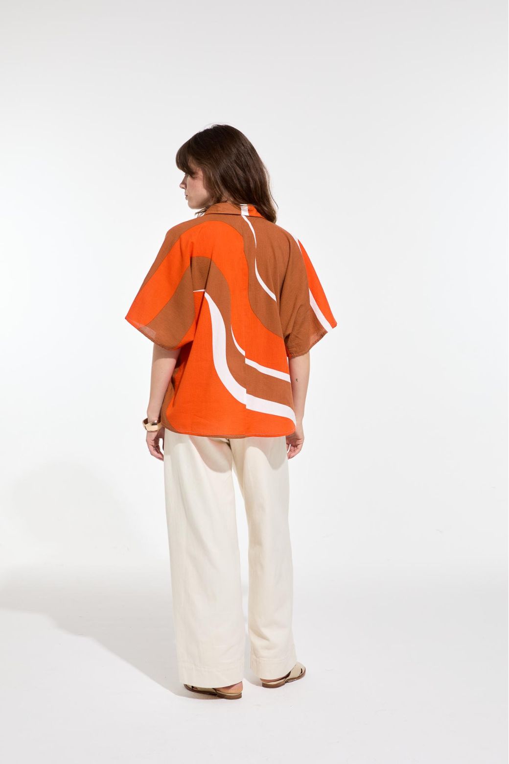 Chemise Nora Madone Orange