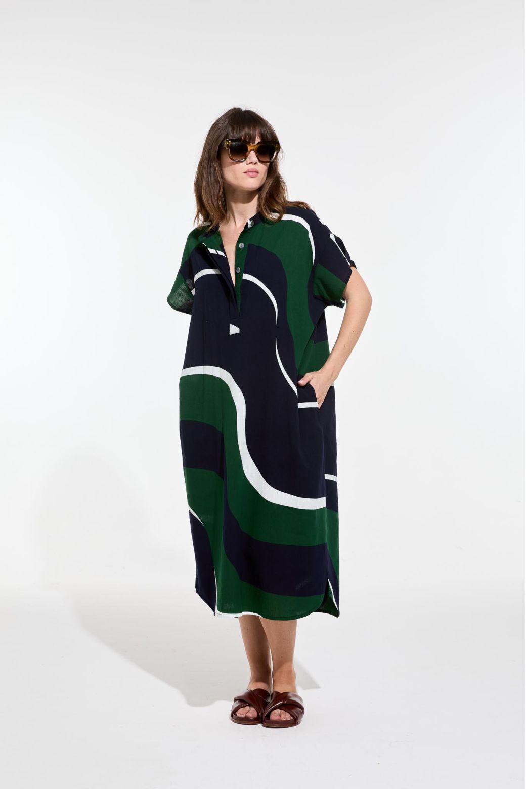 Green Syracuse Madone Dress