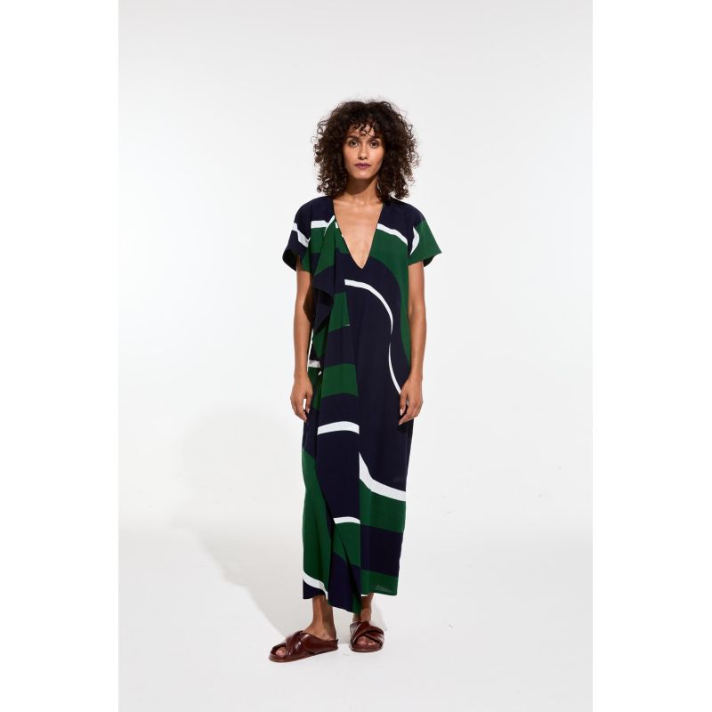 Green Celia Madone Dress