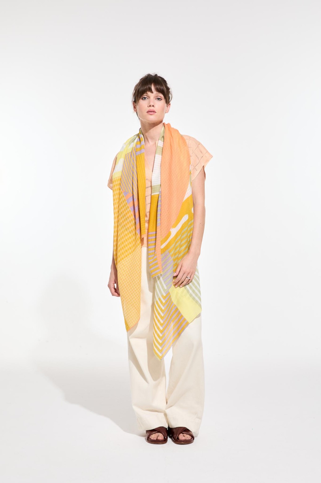 Foulard  Cascade Citrine