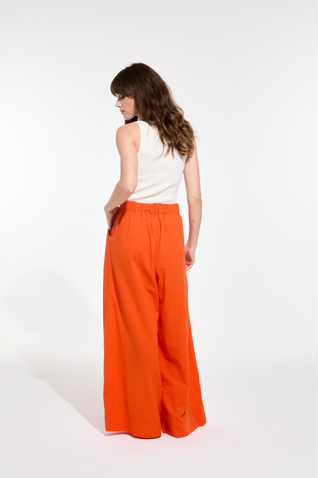 Orange Penelope Madone Pants