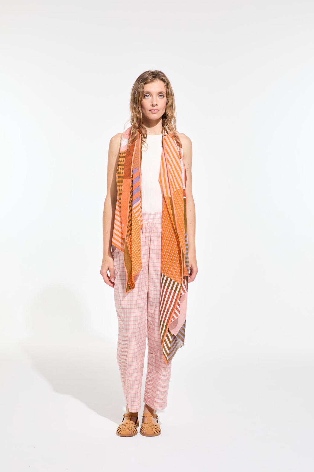 Foulard  Cascade Corail