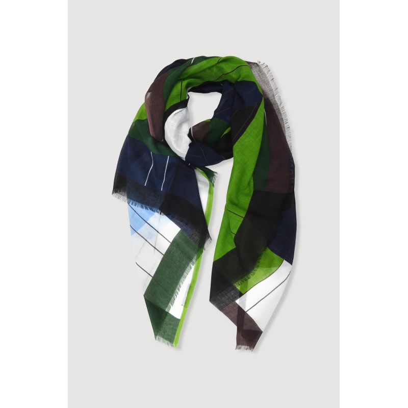 Foulard  Forma Bleu Vert