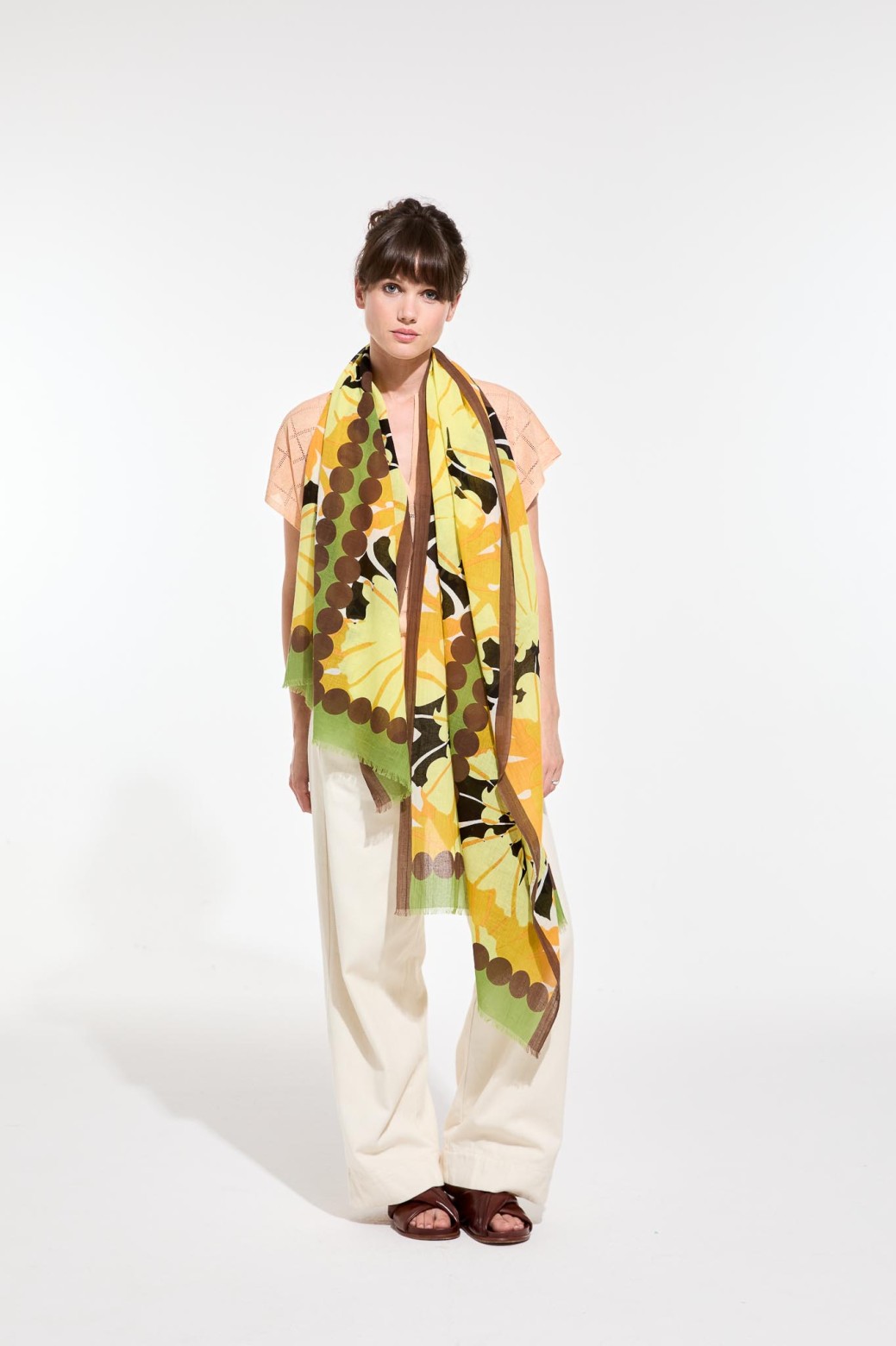 Citrine Pavot Scarf