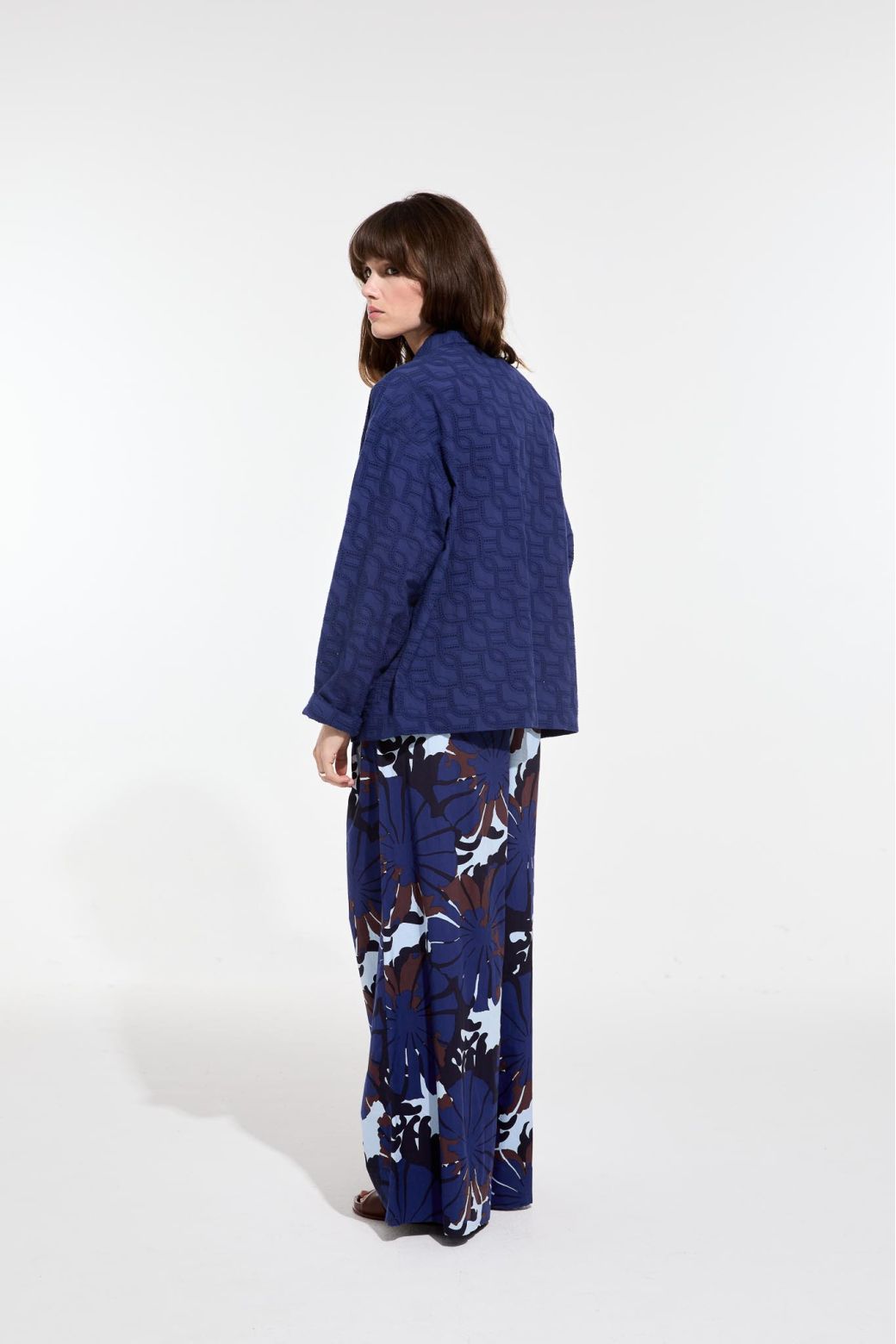 Navy Mina Liane Jacket