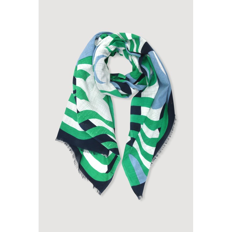 Sky Blue Nebuleuse Scarf