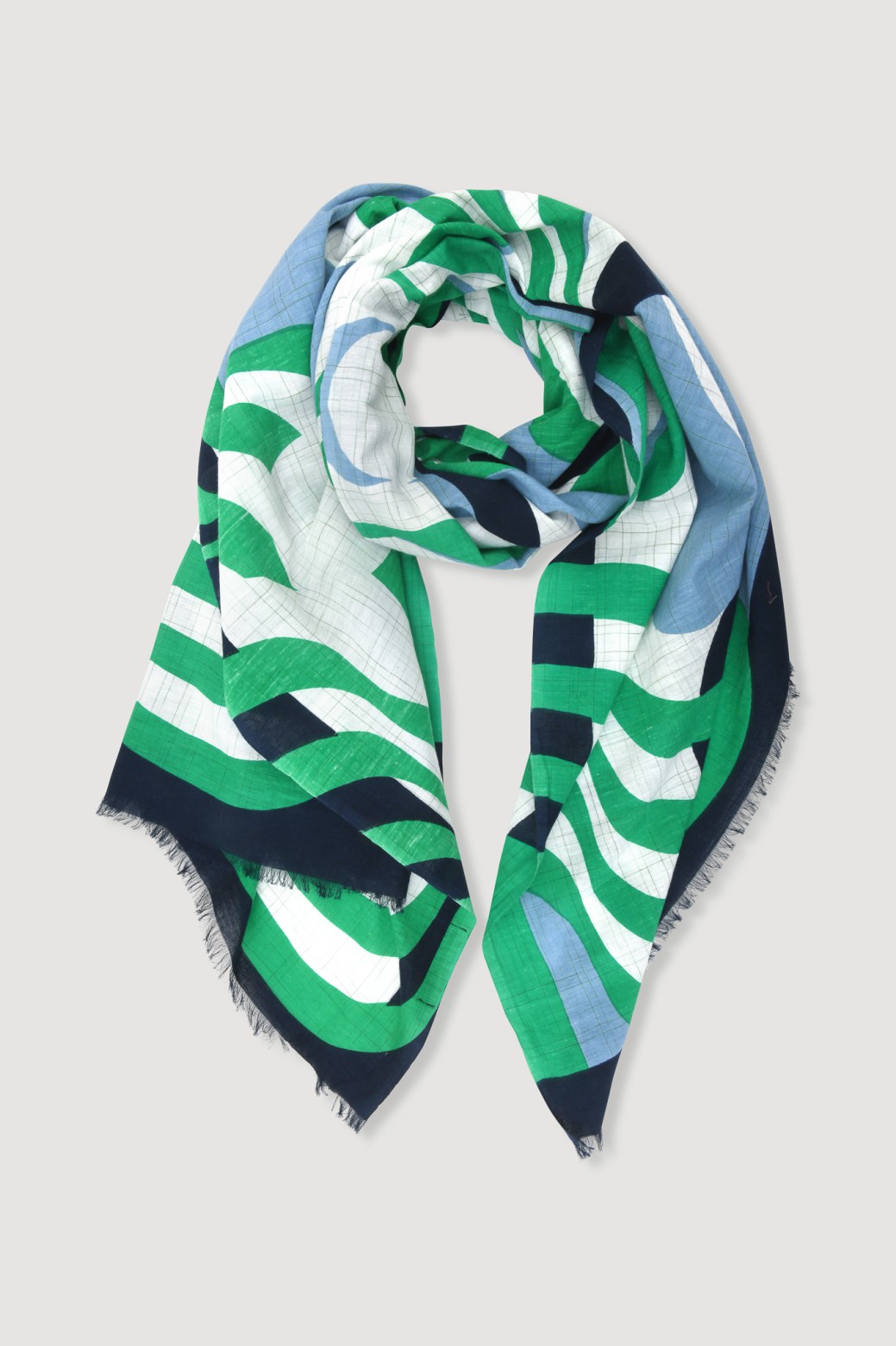 Sky Blue Nebuleuse Scarf