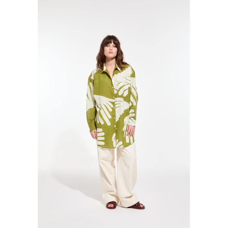 Chemise Marcel Palma Kaki