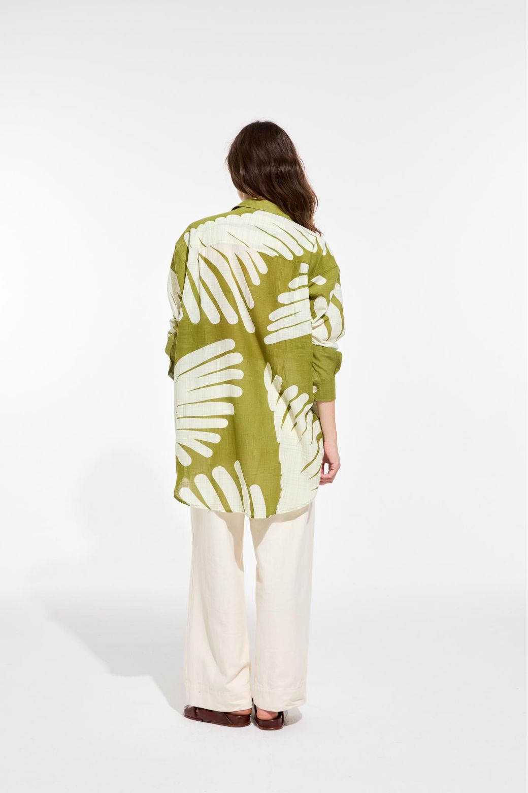 Chemise Marcel Palma Kaki