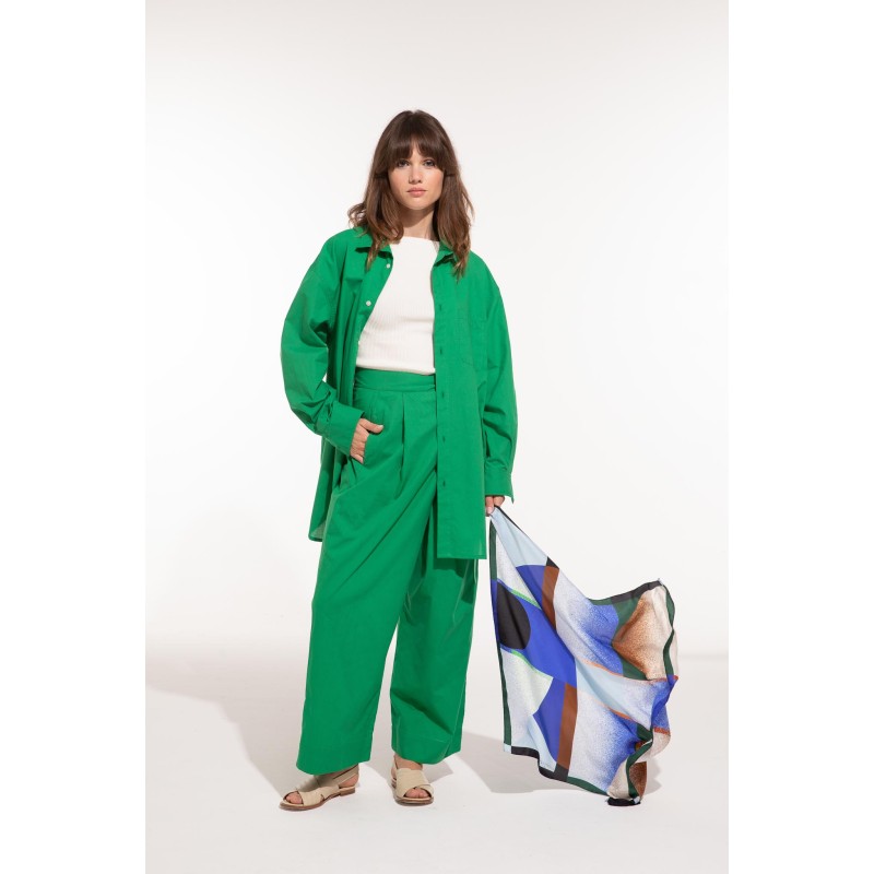 Blue Moonlight Square Scarf