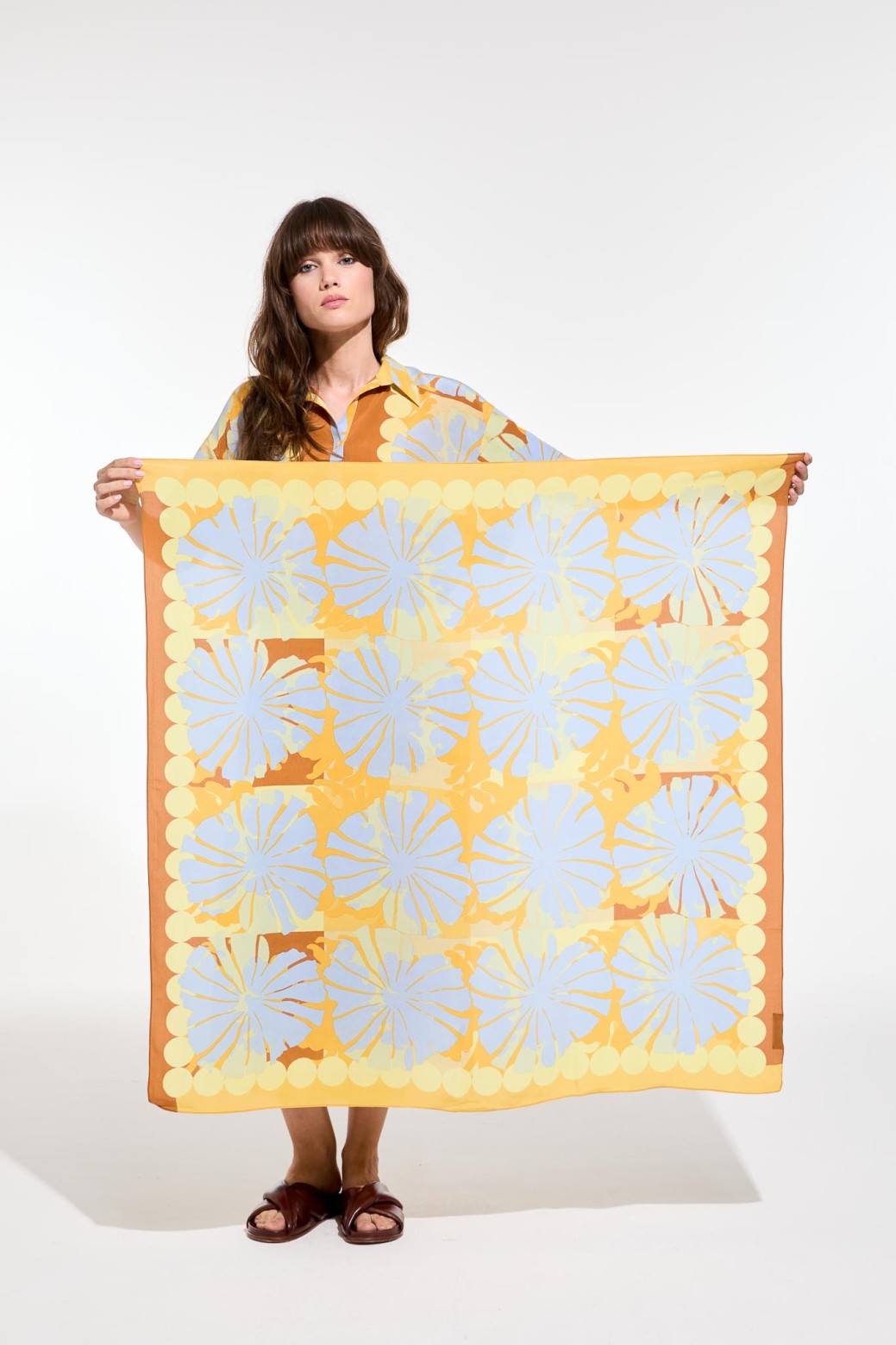 Carré Poppy Citrine