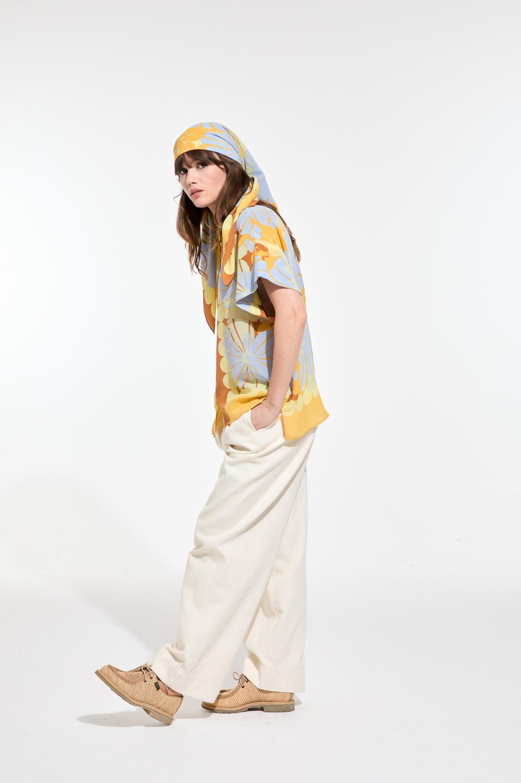 Carré Poppy Citrine