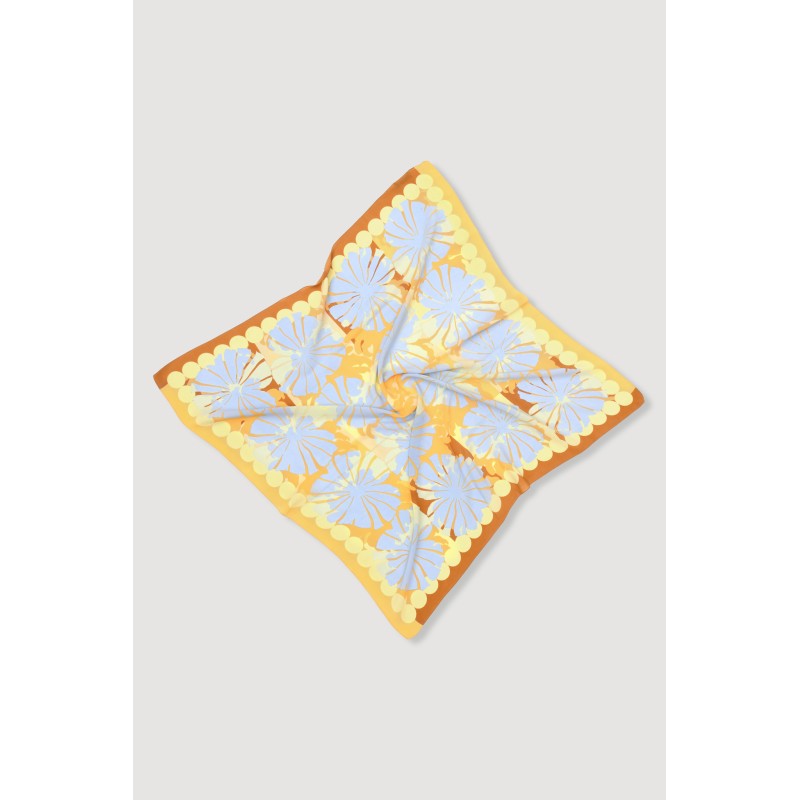 Citrine Poppy Square